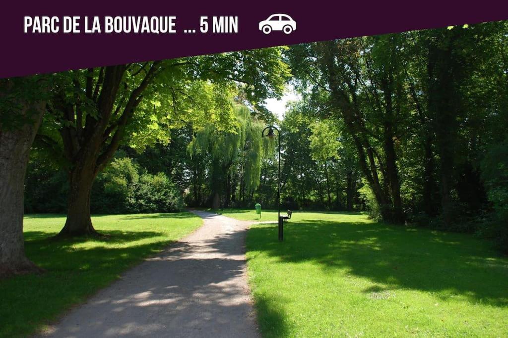 Duplex Le Chant Des Oiseaux Abbeville Exterior foto
